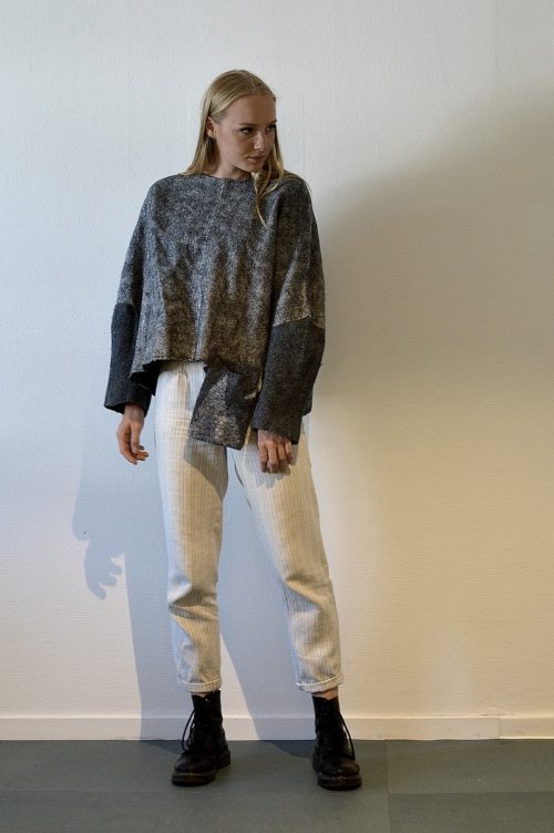Felted jumper oversize