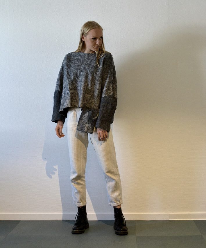 Felted jumper oversize