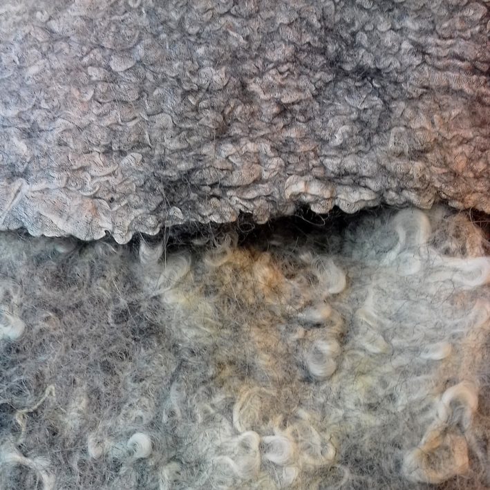 Nunofelted poncho - Image 12