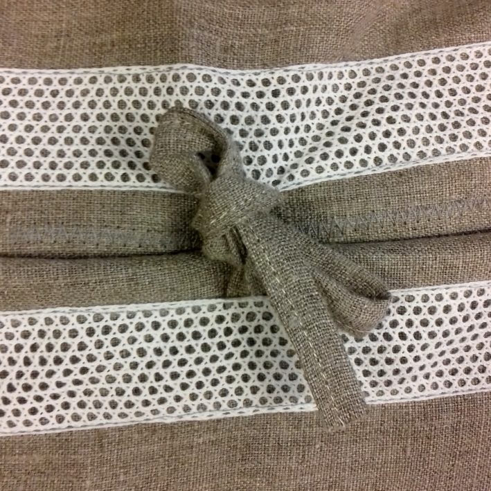 Handmade "vegetarian sheepskin" pillowcase - Image 7