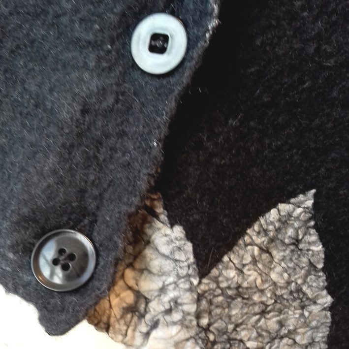 Nunofelted poncho - Image 5