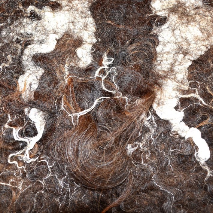 Wall Hanging "Roots", Art Object, Diptych - Image 5