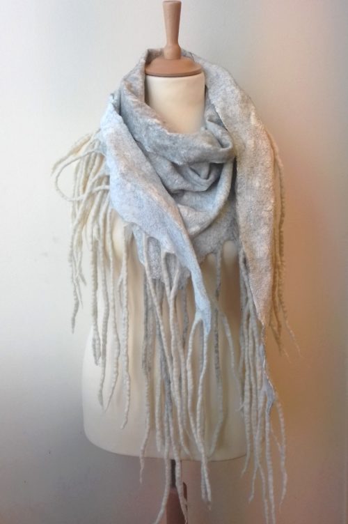 Nunofelted Wrap/Shawl