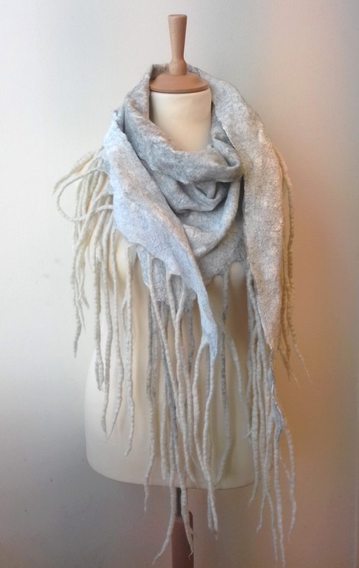 Nunofelted Wrap/Shawl