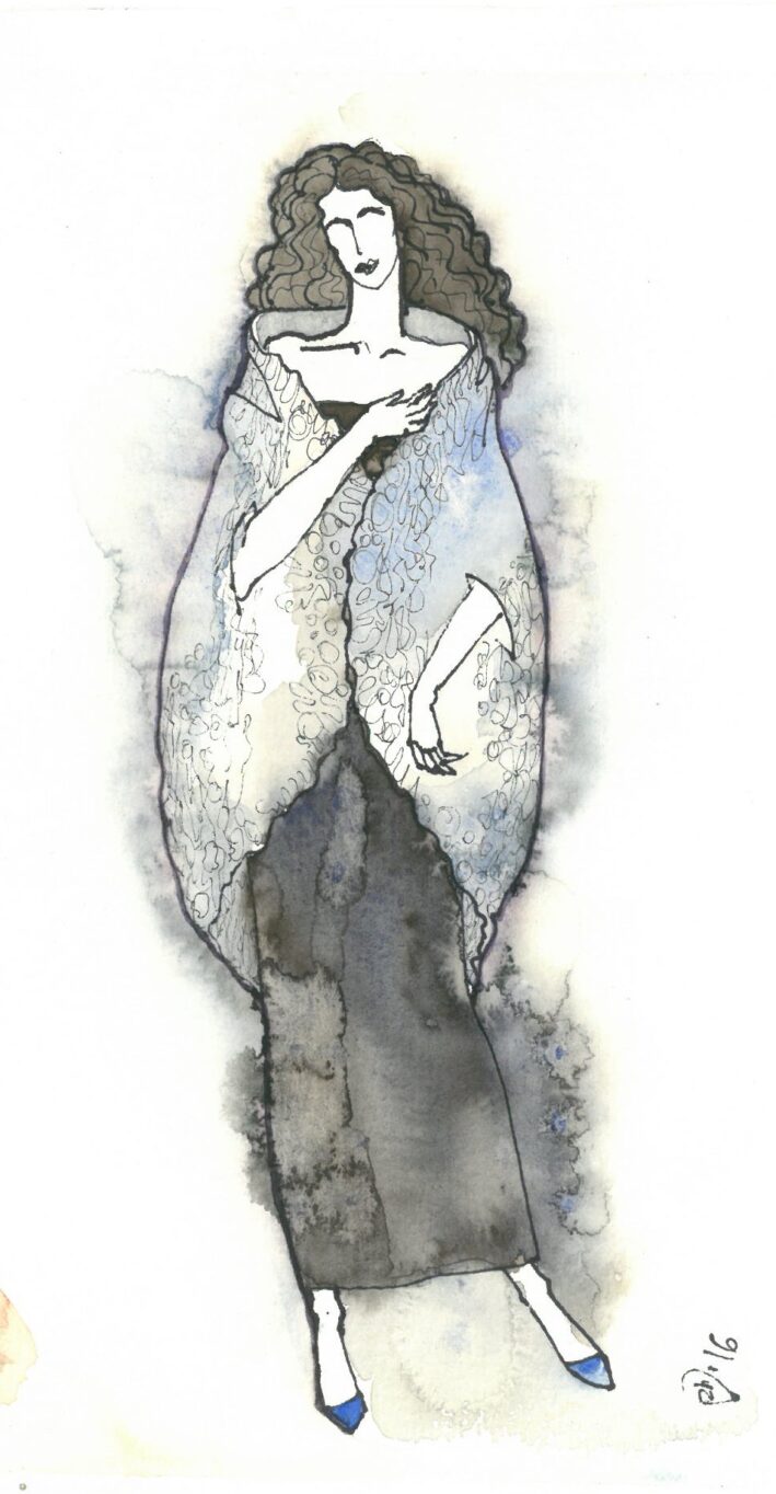 Cape, art clothing - Image 5