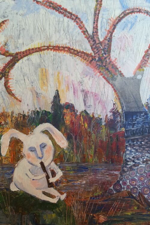 Autumn melody, painting